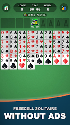 FreeCell Solitaire Premium screenshot