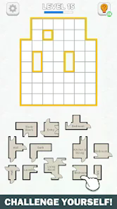 Room Sort - Floor Plan Game screenshot