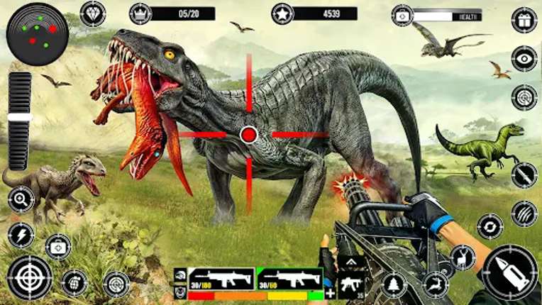 Wild Dinosaur Hunting Zoo Game screenshot