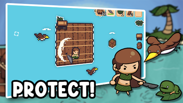 Stranded on a Raft screenshot