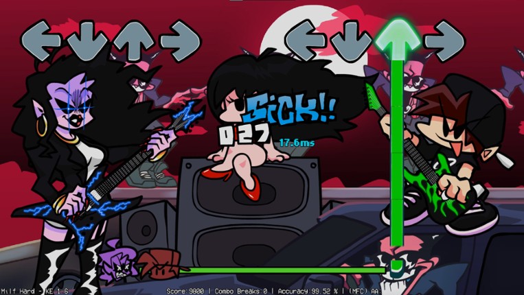 Friday Night Funkin' Saturday Night Shreddin' VS Metal Milf Image
