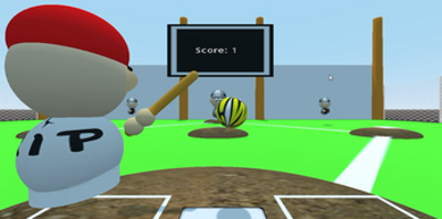 Home Run Challenge 3D Baseball Image