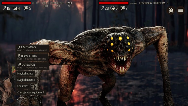 Horos: Web of Shadows screenshot