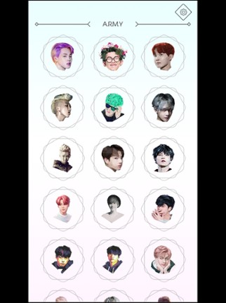 KPOP Poly Sphere: Low Poly Image