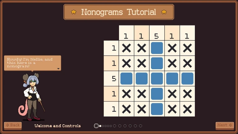 Nellie's Nonograms screenshot