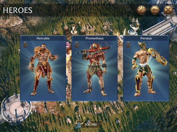 Olympus Rising: Hero Defense screenshot