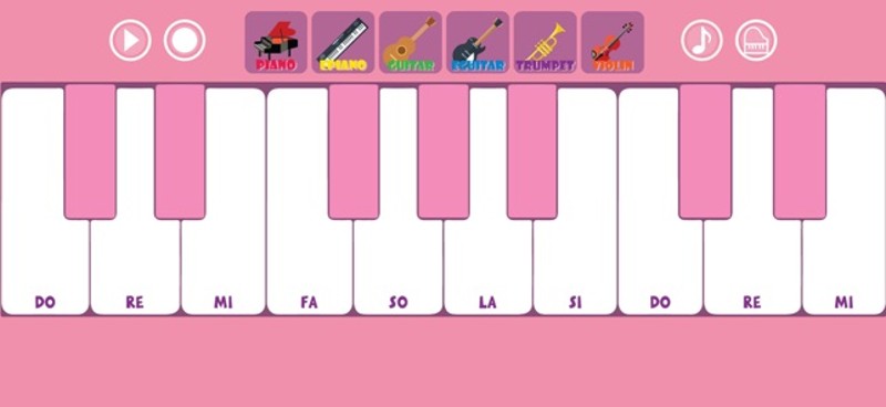 Pink Piano:Piano For Girls Image