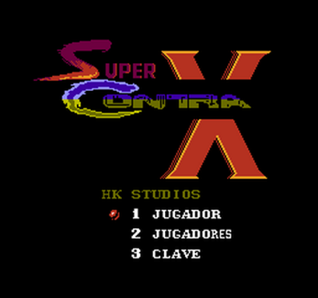 Super Contra X (Super 魂斗羅 X) (Unl) (ES) Spanish Translation Patch (FAMICOM) screenshot
