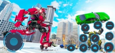 Superhero Robot Fighting Game Image