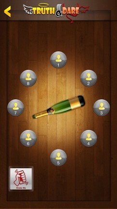 Truth or Dare - spin bottle to play game screenshot