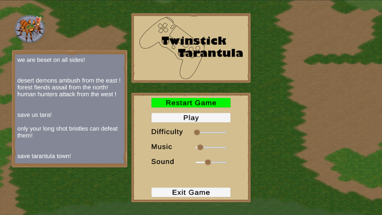 Twinstick Tarantula Image