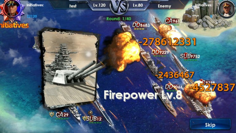 War Of Warship screenshot