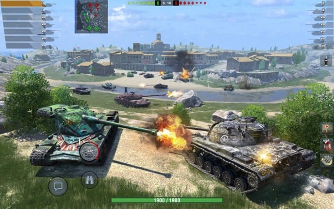 World of Tanks Blitz PVP screenshot