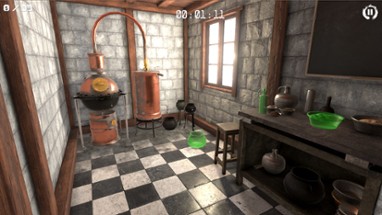 3D Puzzle: Alchemist House Image