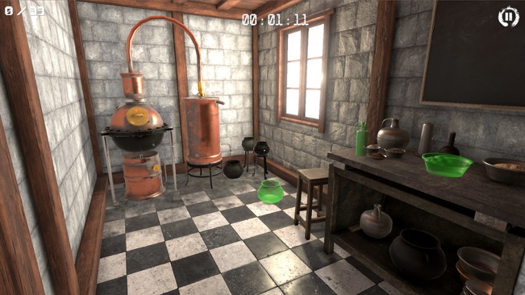 3D Puzzle: Alchemist House screenshot