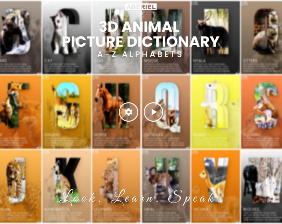 Games like Aberiel 3D Animal Picture Dictionary