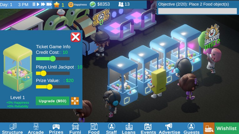 Arcade Manager screenshot