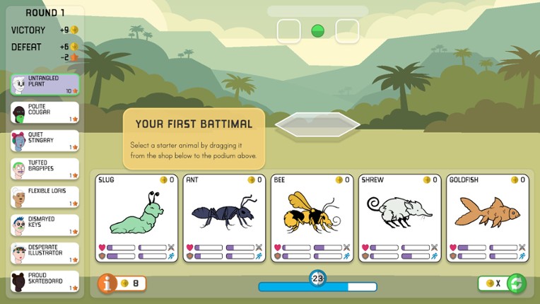 Battimals screenshot