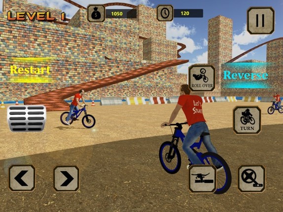 BMX Racer Crazy Stunts screenshot