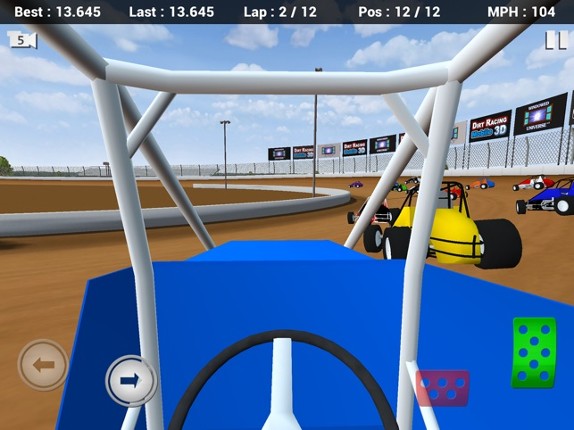 Dirt Racing Mobile 3D screenshot