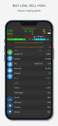 Dope Wars (Weed Edition) Lite screenshot