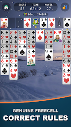FreeCell Solitaire Premium screenshot