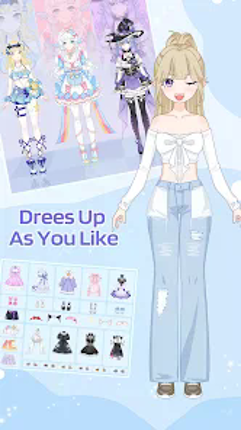 Left or Right: Beauty Dress Up Image