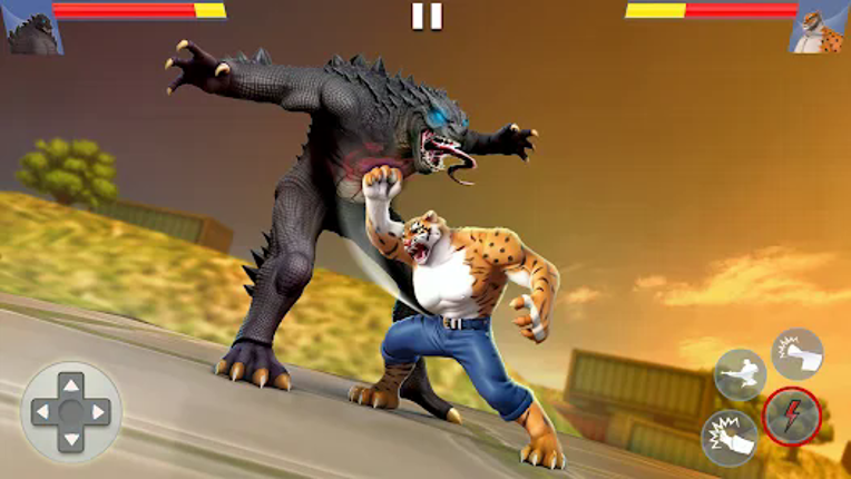 Kung Fu Animal: Fighting Games screenshot