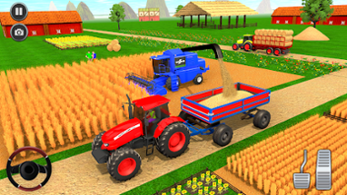 Real Tractor Driving Simulator Image