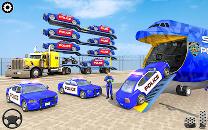 Police Transport Car Parking screenshot