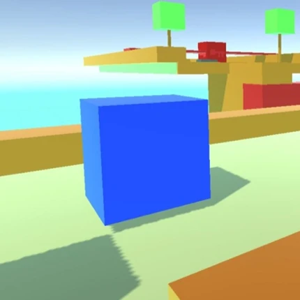 Un Cubito en 3D Image