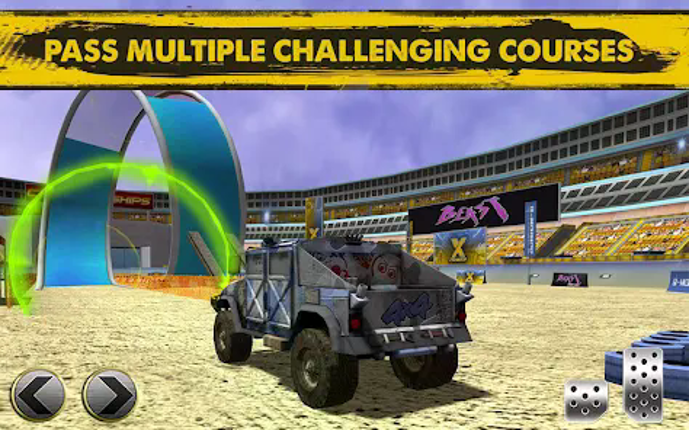 3D Monster Truck Parking Game screenshot