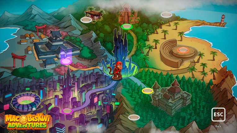 Mac Biskwi Adventures screenshot