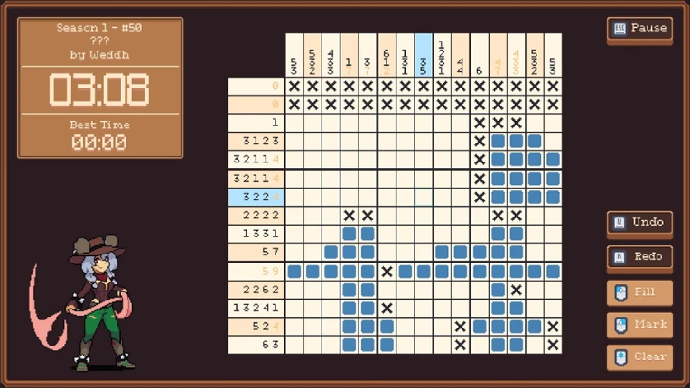 Nellie's Nonograms screenshot