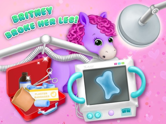 Pony Sisters Pet Hospital - Pink Horse Doctor screenshot