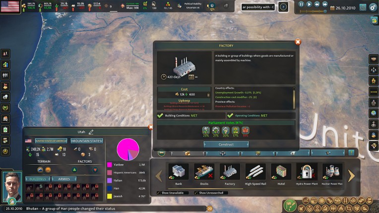 Realpolitiks 3: Earth and Beyond screenshot