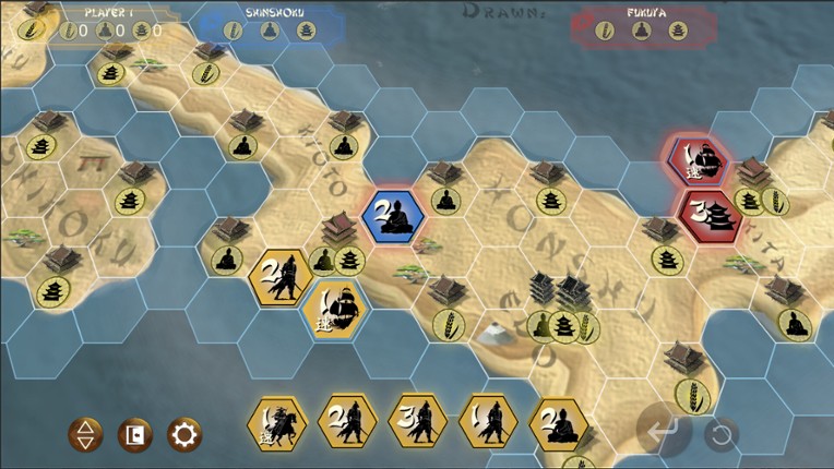 Samurai by Reiner Knizia screenshot