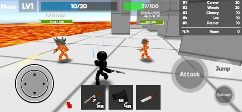 Stickman Unknown Battlegrounds screenshot