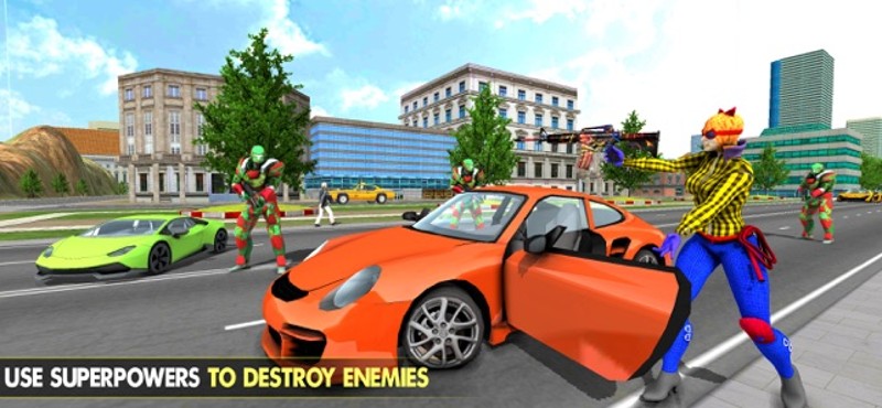 Superhero Games Grand Gangster screenshot