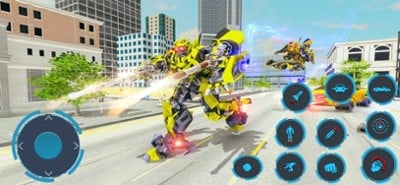 Superhero Robot Fighting Game Image