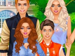 Superstar Family Dress Up Game Image