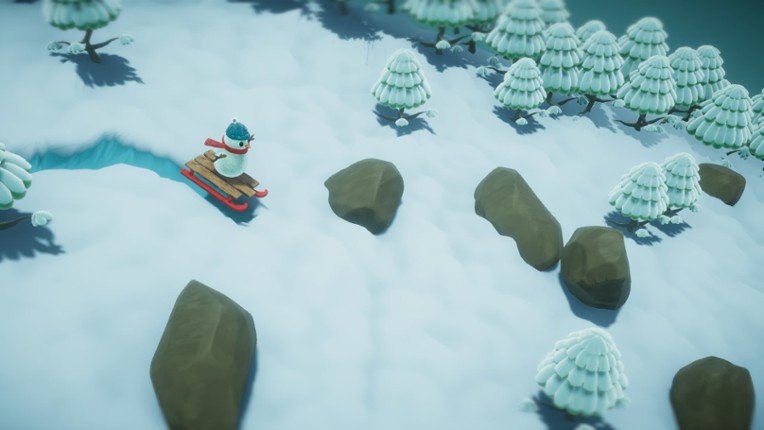 The Snowman's Journey screenshot