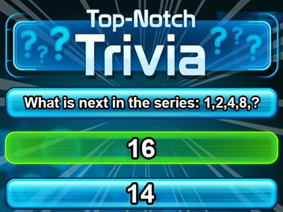 Top Notch Trivia Game Cover