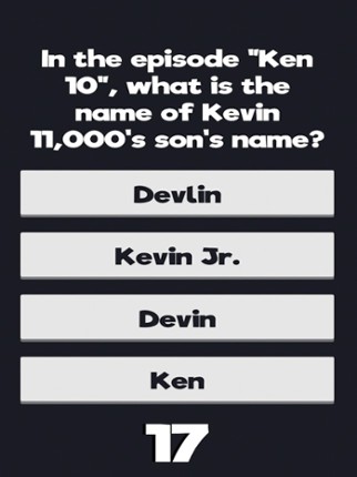 Trivia for Ben 10 Image