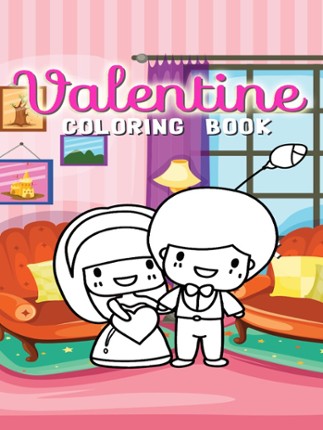 Valentine Coloring Book : Cute &amp; Lovely! Free For Kids And Toddlers Image