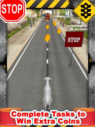 3D Goat Rescue Runner Simulator Game for Boys and Kids FREE screenshot