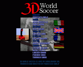 3D World Soccer Image