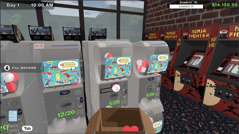 Arcade Management Simulator screenshot