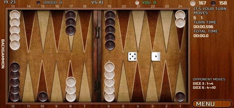 Backgammon : 18 Games screenshot