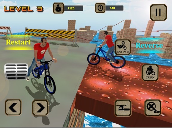 BMX Racer Crazy Stunts screenshot